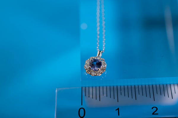 プラチナ タンザナイト ネックレス – 宝飾 時計 ブライダルのイシガミ