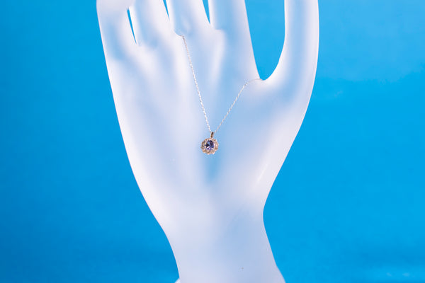 プラチナ タンザナイト ネックレス – 宝飾 時計 ブライダルのイシガミ