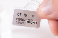 katamu KT-19 紅(くれない) Pt950 K18PG 0.01ct